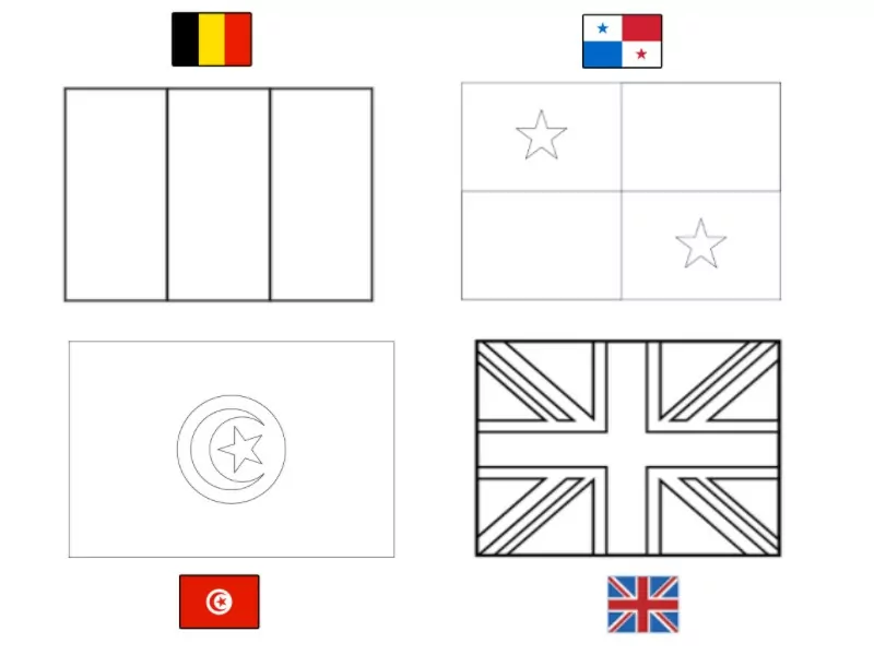 Group G FIFA World Cup 2018 Färbung Seite - Kostenlose druckbare ...