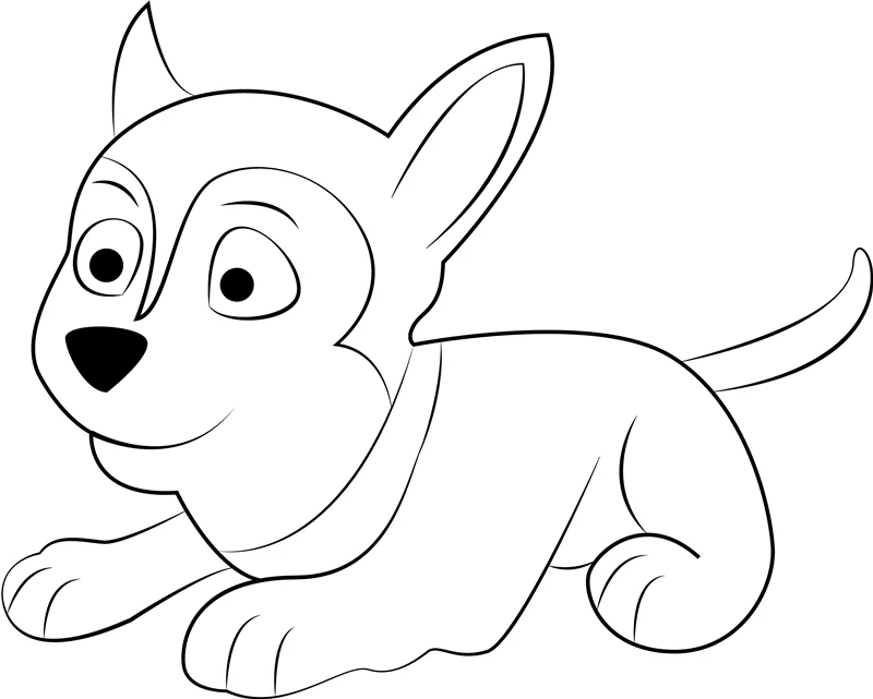 Paw Patrol Coloring Page