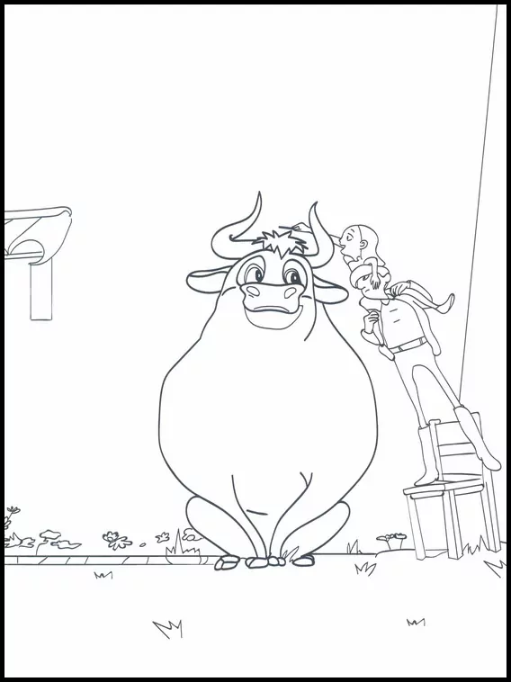 nina coloring page pdf ferdinand