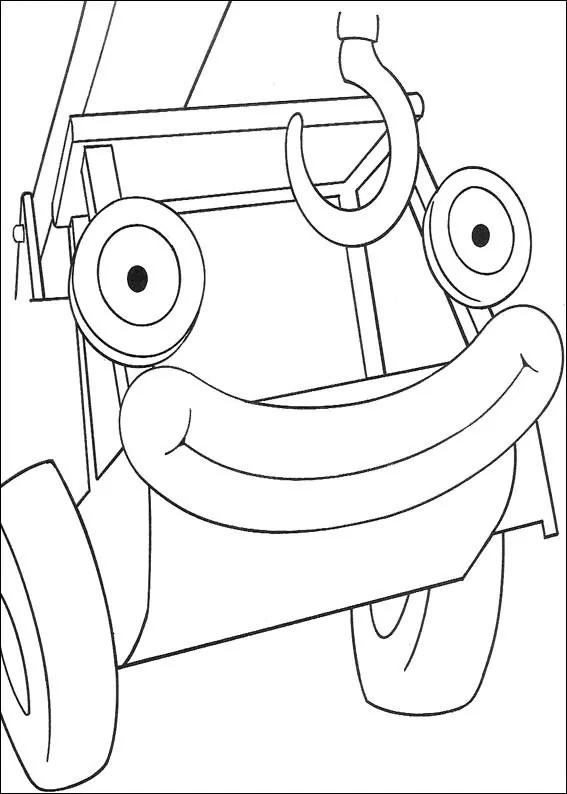 Lofty Smiling Coloring Page - Free Printable Coloring Pages for Kids