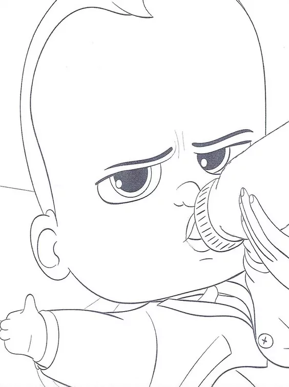 Boss Baby - Coloring Pages