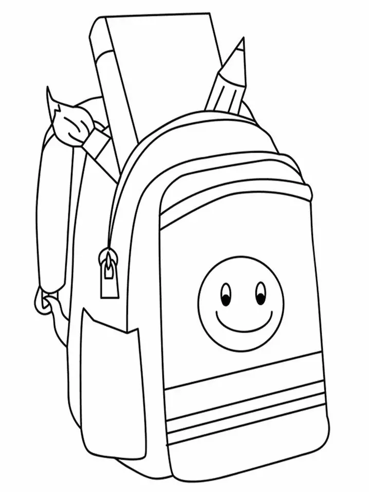 Kids Backpack Coloring Page Free Printable Coloring Pages For Kids Kids Backpack Coloring Page Free Printable Coloring Pages For Kids