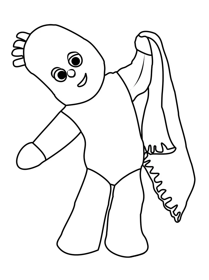 Igglepiggle Coloring Page - Free Printable Coloring Pages for Kids