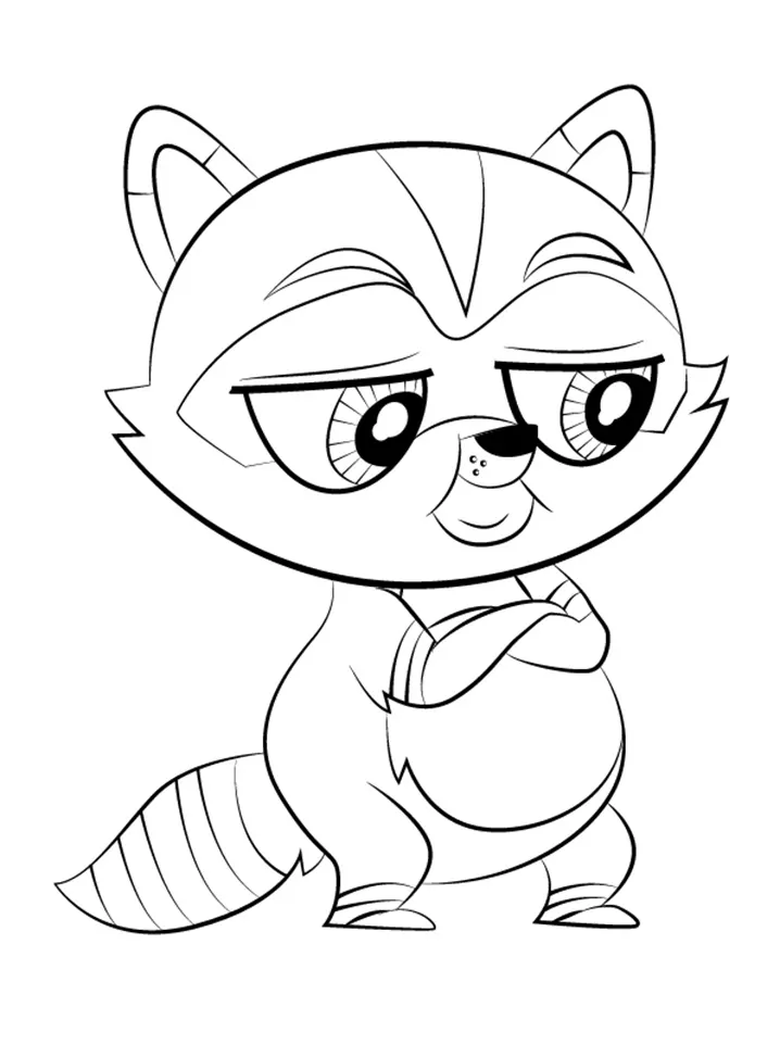 Littlest Pet Shop Coloring Page