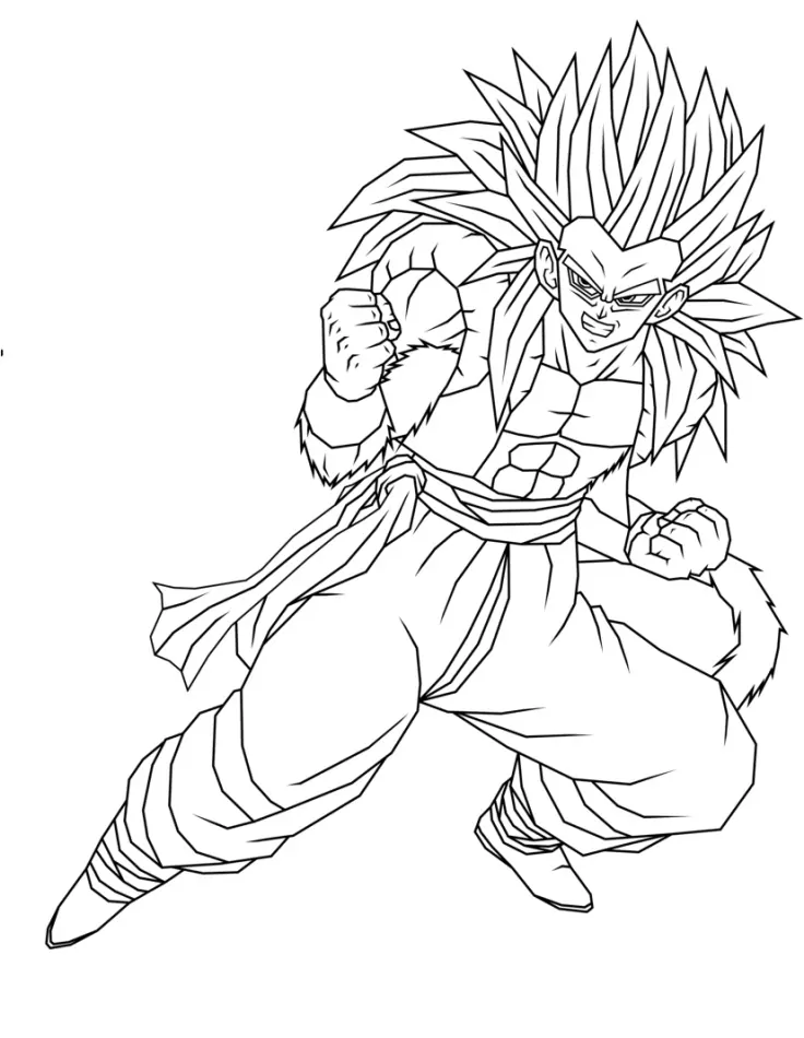 Goku - Coloring Pages