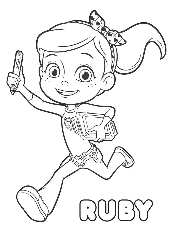 botasaur coloring page online rusty rivets