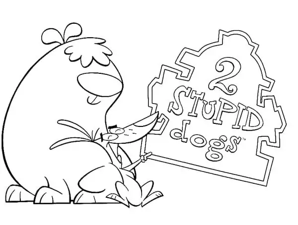 2 Stupid Dogs Cartoon