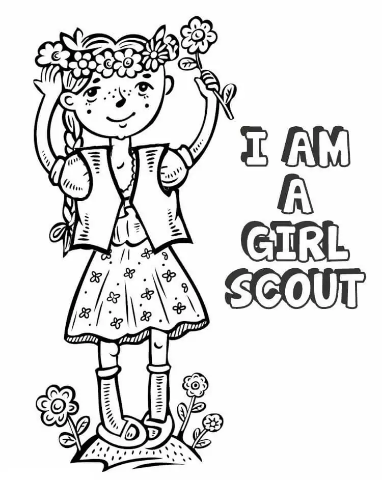 A Girl Scout