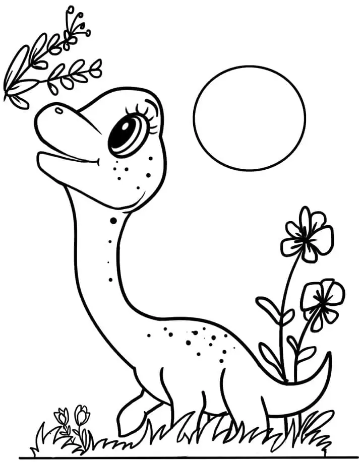 Adorable Brachiosaurus