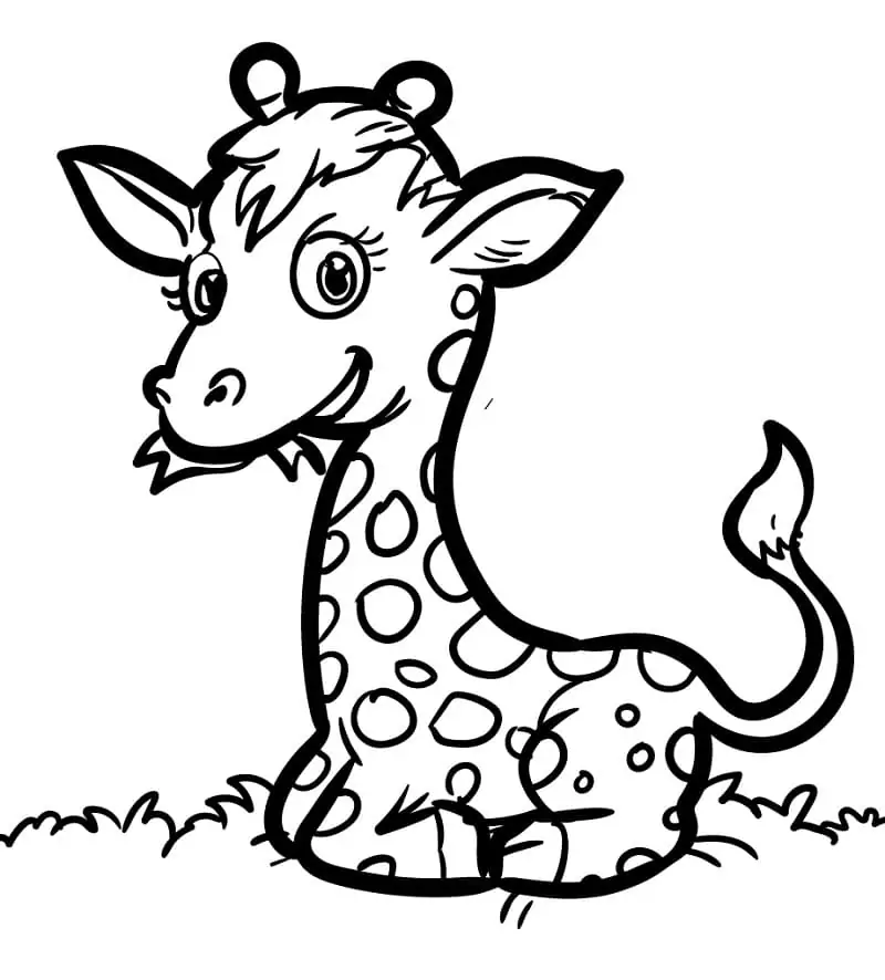 Bezaubernde Giraffe