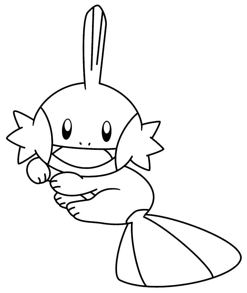 Adorable Mudkip Pokemon