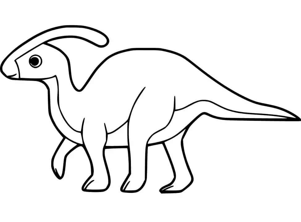 Adorable Parasaurolophus