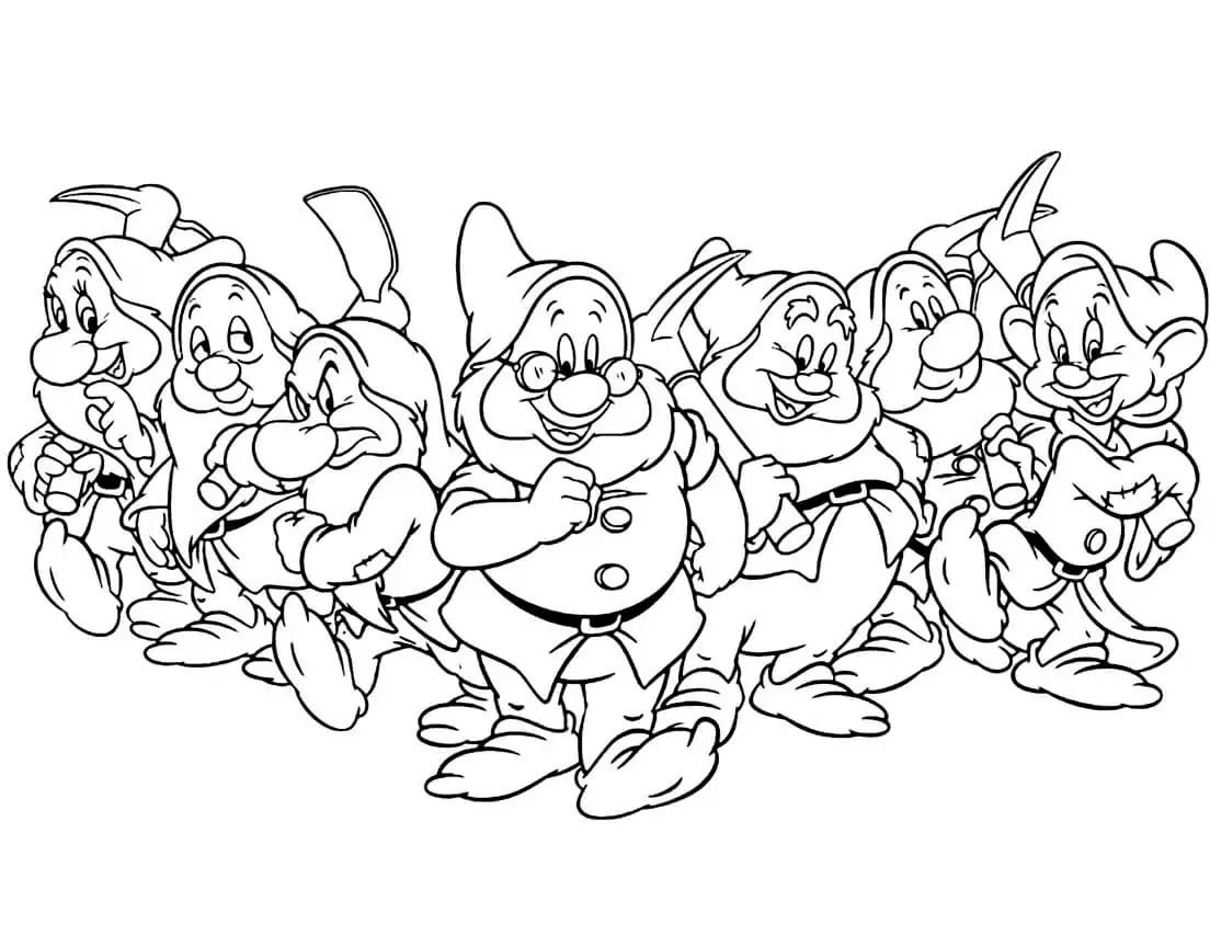 Adorable Seven Dwarfs