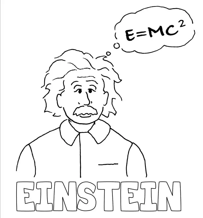 Albert Einstein Printable