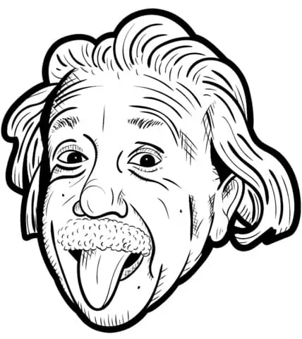 Albert Einstein's Face