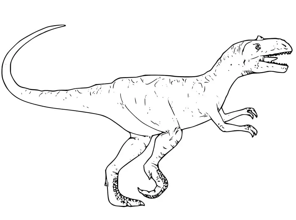 Allosaurus Runs