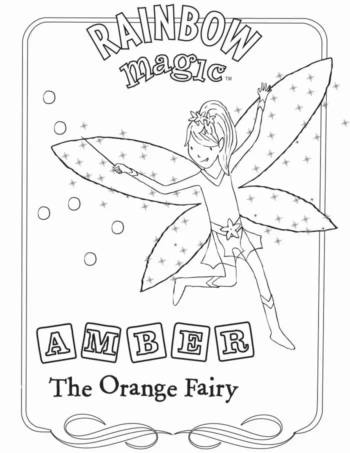 Amber The Orange Fairy