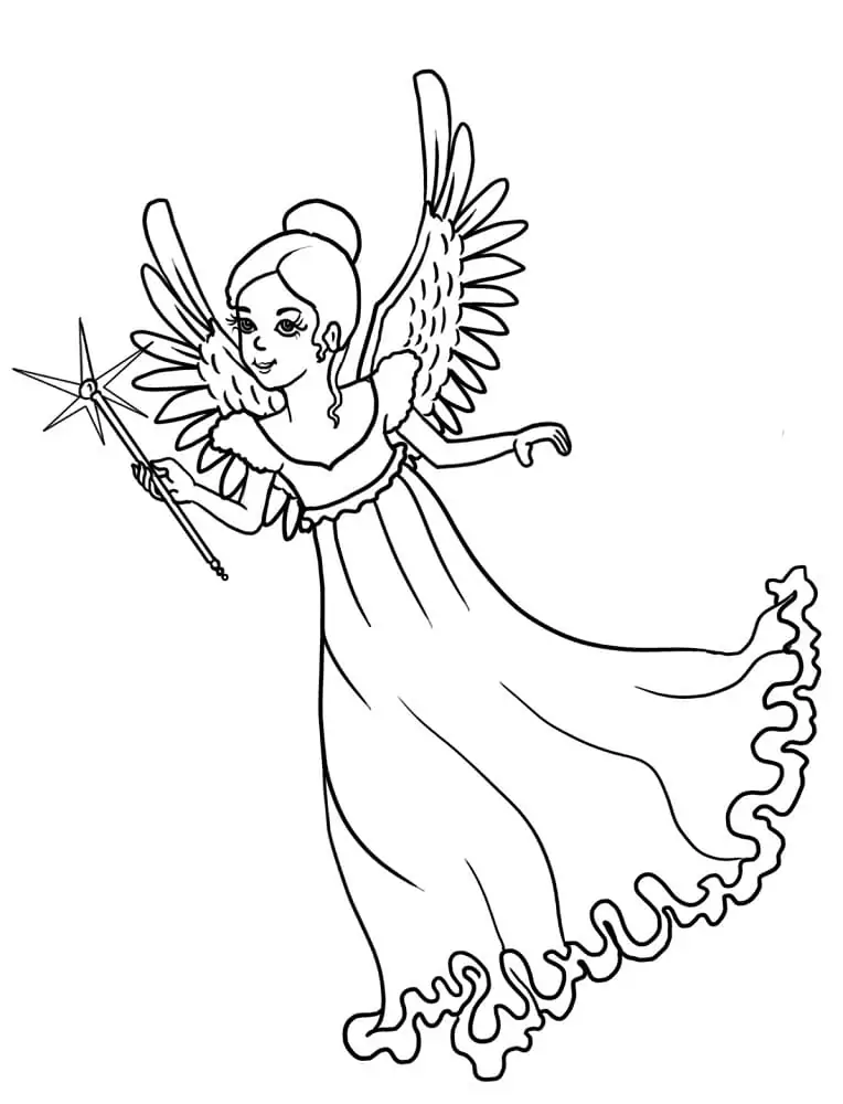 Angel to Color