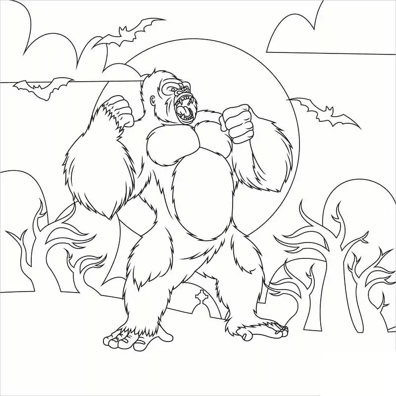 Angry King Kong 1