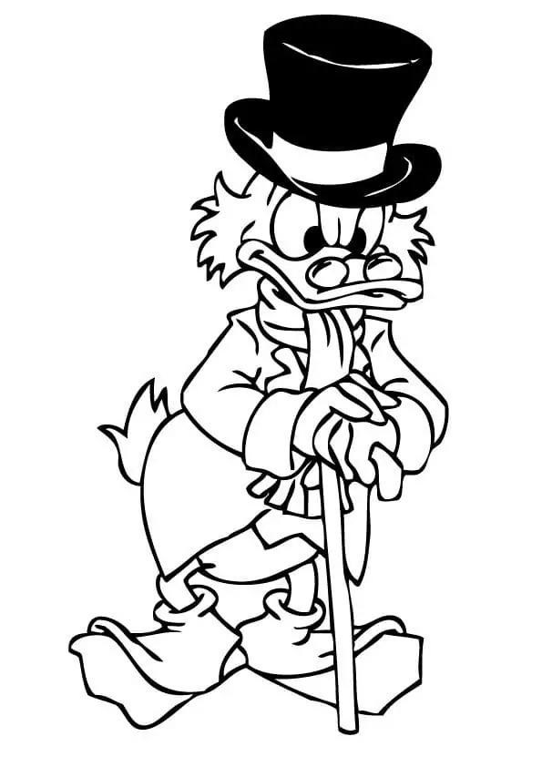 Angry Scrooge McDuck