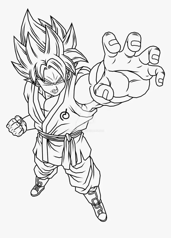Angry Son Goku