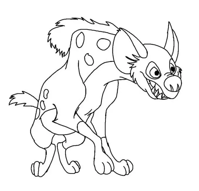 Animated Hyena