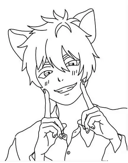 Anime Cat Boy