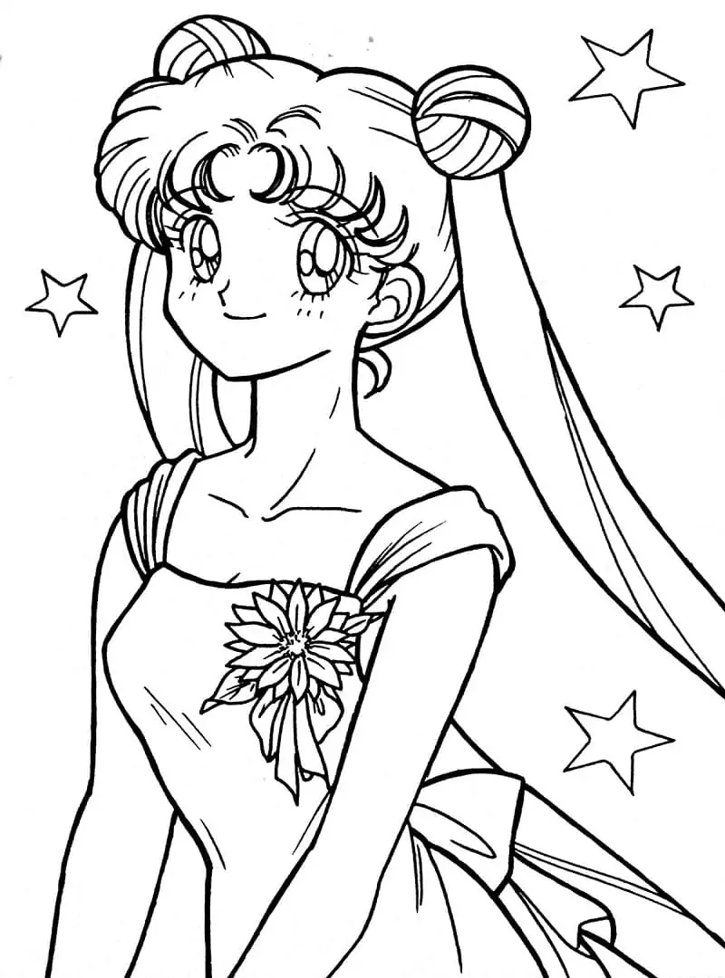 Sailor Moon Malvorlagen - Kostenlose druckbare Malvorlagen für Kinder