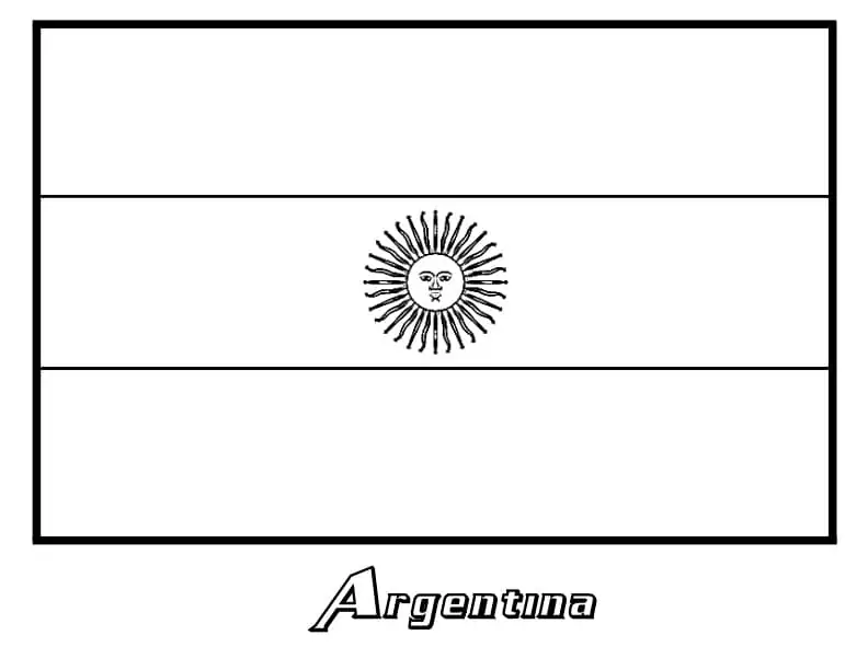 Argentiniens Flagge