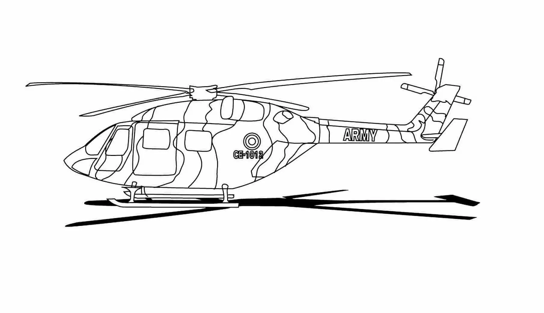 Army Helicopter CE 1012