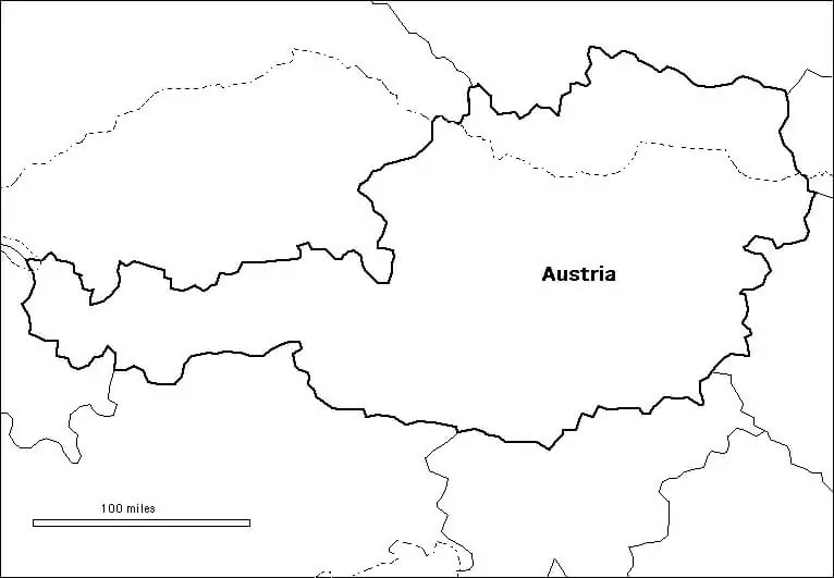 Austria's Map