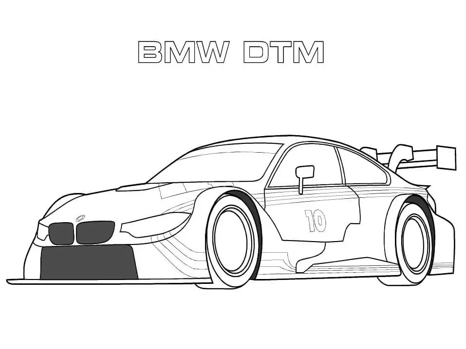 BMW DTM Rennwagen