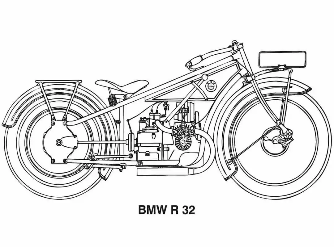 BMW R32 Motocycle