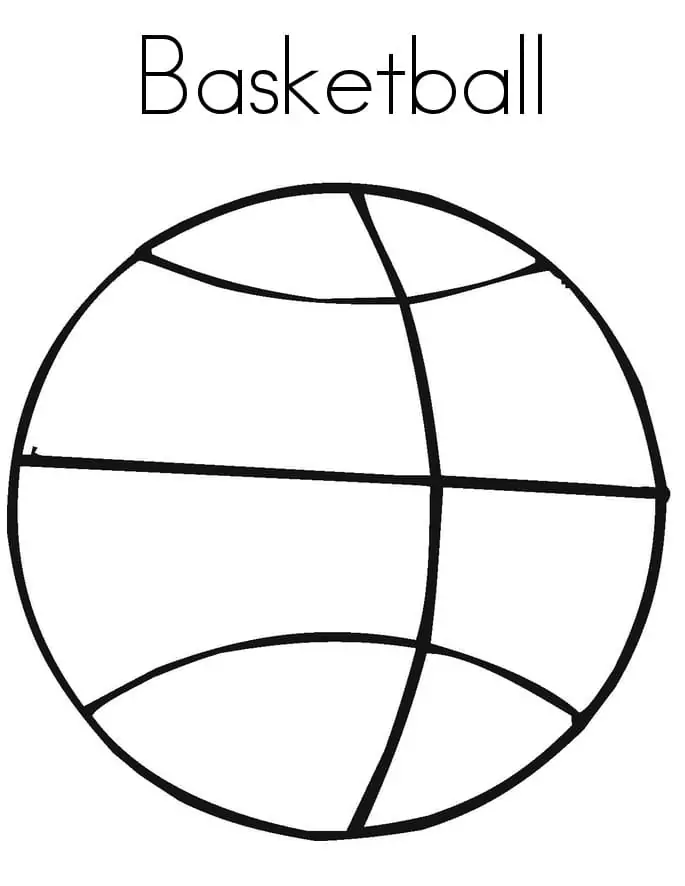Basketball Ball Printable