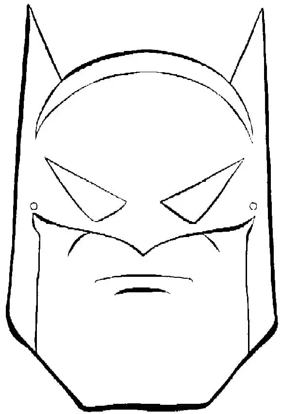 Batman-Gesicht