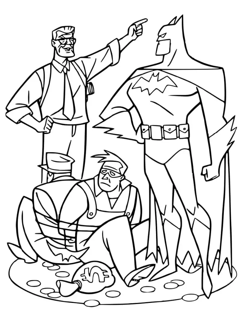 Batman with James Gordon