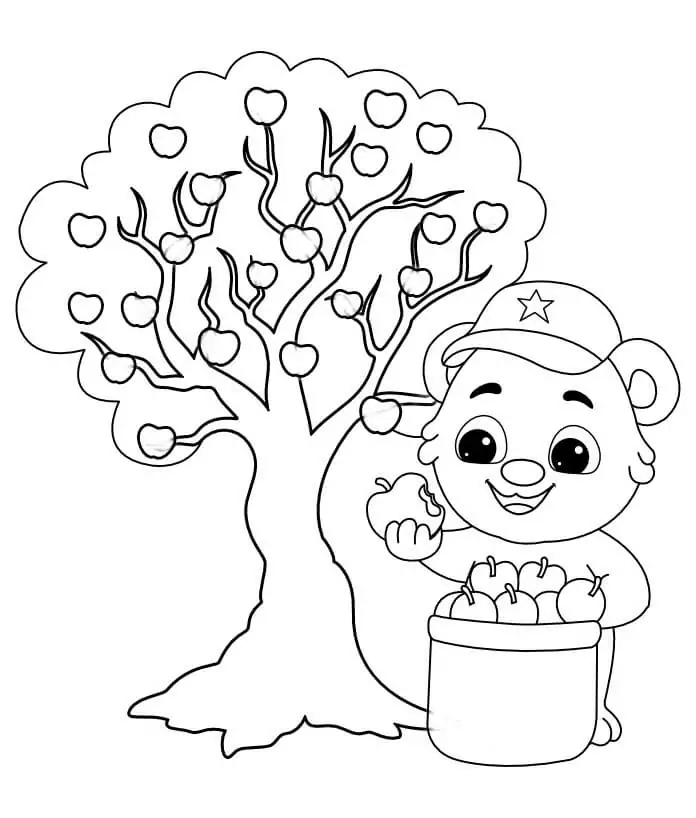 Bear and Tree