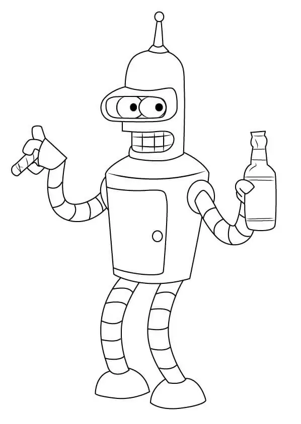 Bender von Futurama