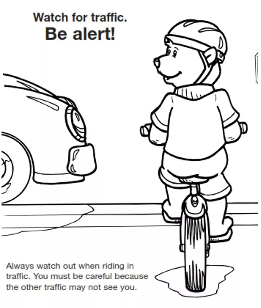 Bicycle Safety to Print