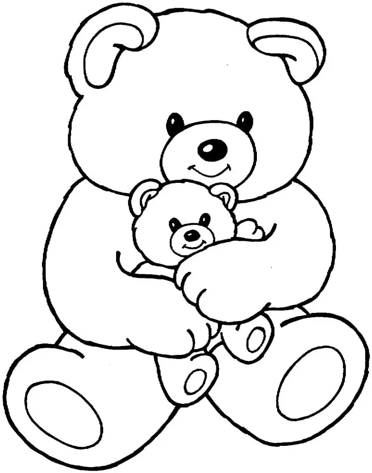 Große und kleine Teddybären