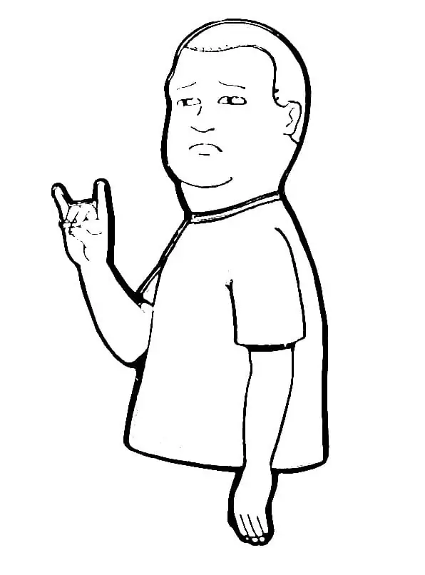 Bobby Hill from King of the Hill