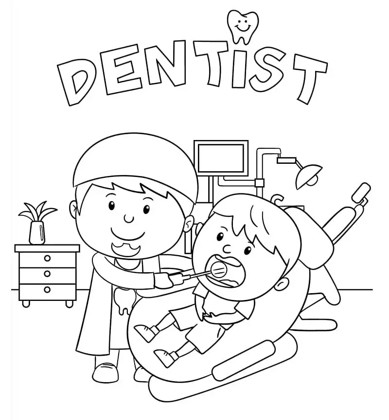 Boy and Dentist