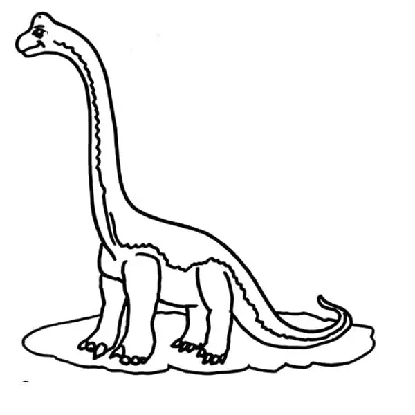Brachiosaurus Printable