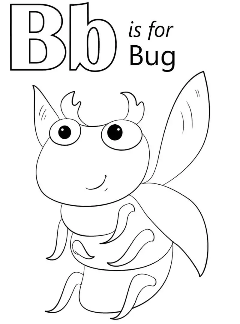 Bug Letter B