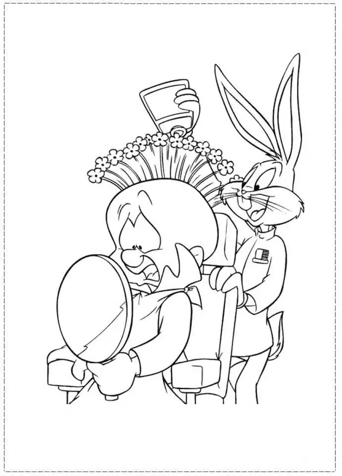 Bugs Bunny and Elmer Fudd 1