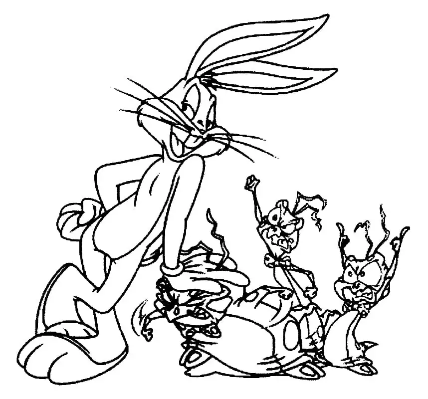 Bugs Bunny and Nerdluck