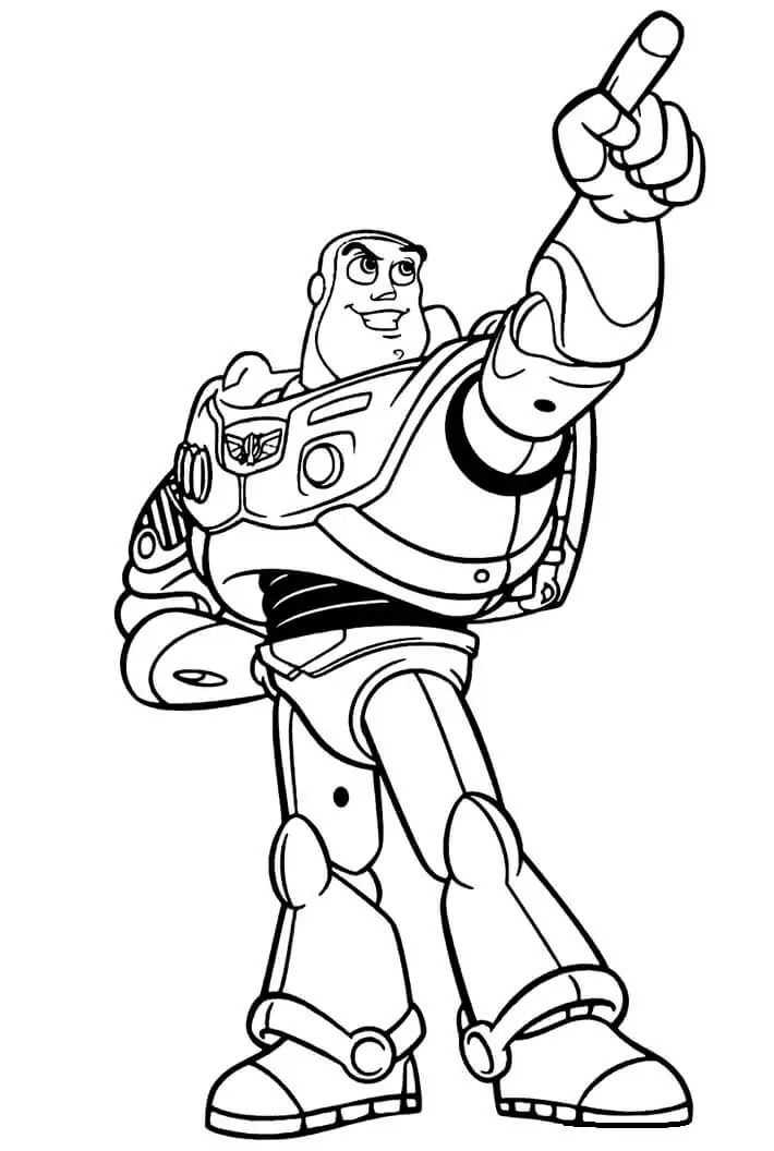 Buzz Lightyear Pointing Hand