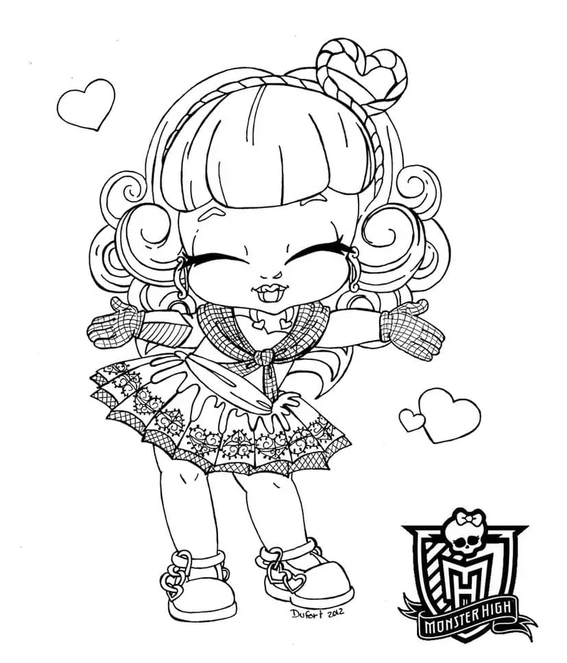 C.A Cupid Baby Monster High