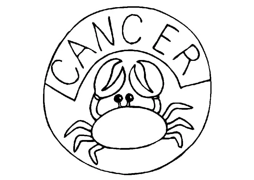 Cancer Zodiac Printable