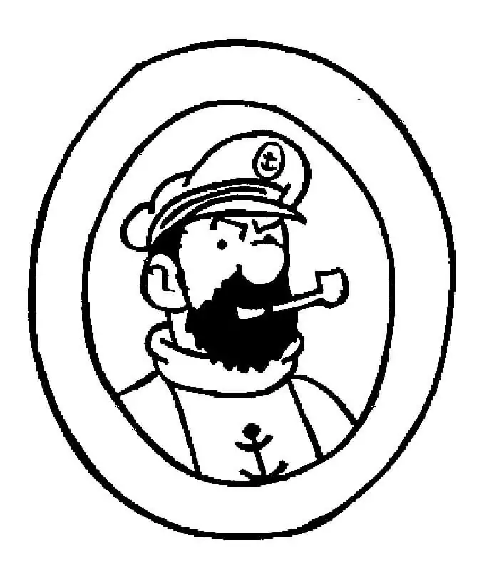 Captain Haddock from Tintin